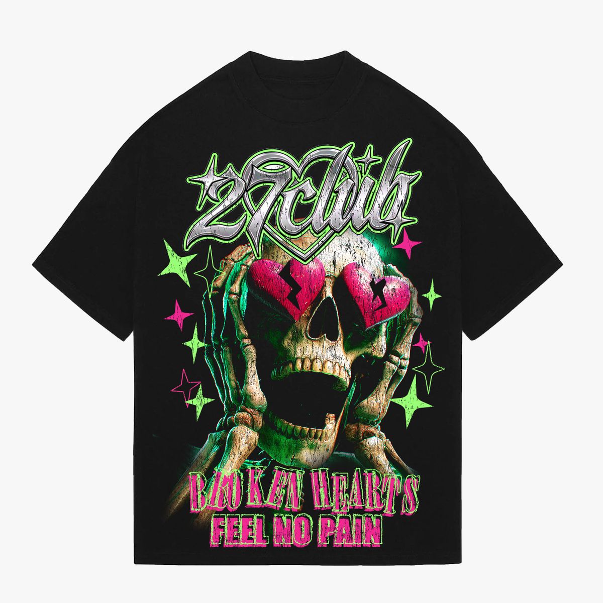 27 Club Vision Of Love Tee Black