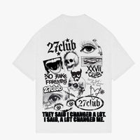 27 Club I Changed Tee White