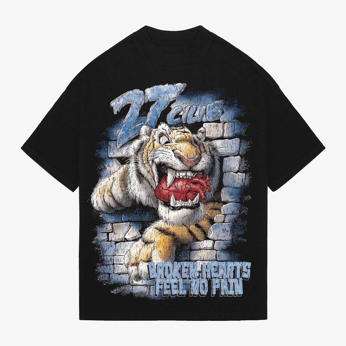 27 Club Wild Instinct Tee Black