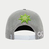 Godspeed Gs Forever Trucker Hat Grey/Lime