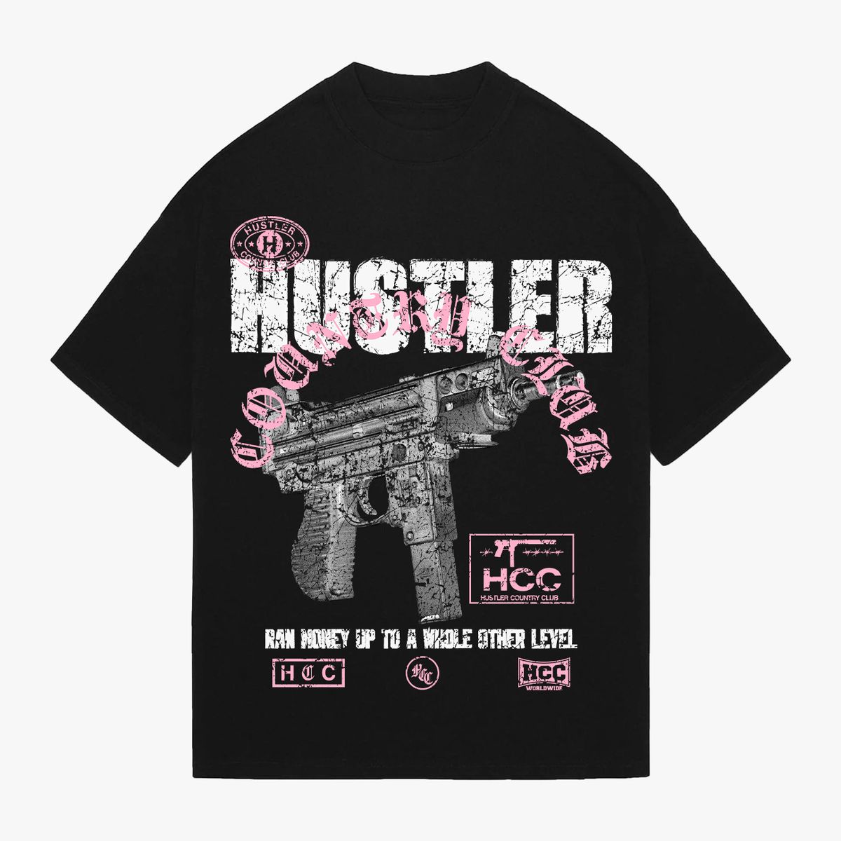 HCC Uzi Chaos Tee Black