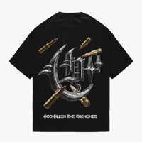 HCC Bless The Trenches Tee Black