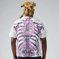 DUAA Xray Tee White /Purple