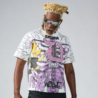 DUAA Xray Tee White /Purple