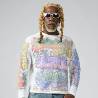Duaa Art Thermal Long Sleeve Shirt White