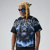Duaa Electric Tee Black