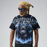 Duaa Electric Tee Black