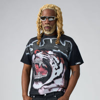 Duaa Grill Panther Tee Black