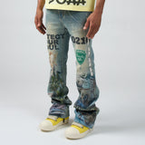 DUAA Beverly Hills Stacked Jeans Vintage Wash
