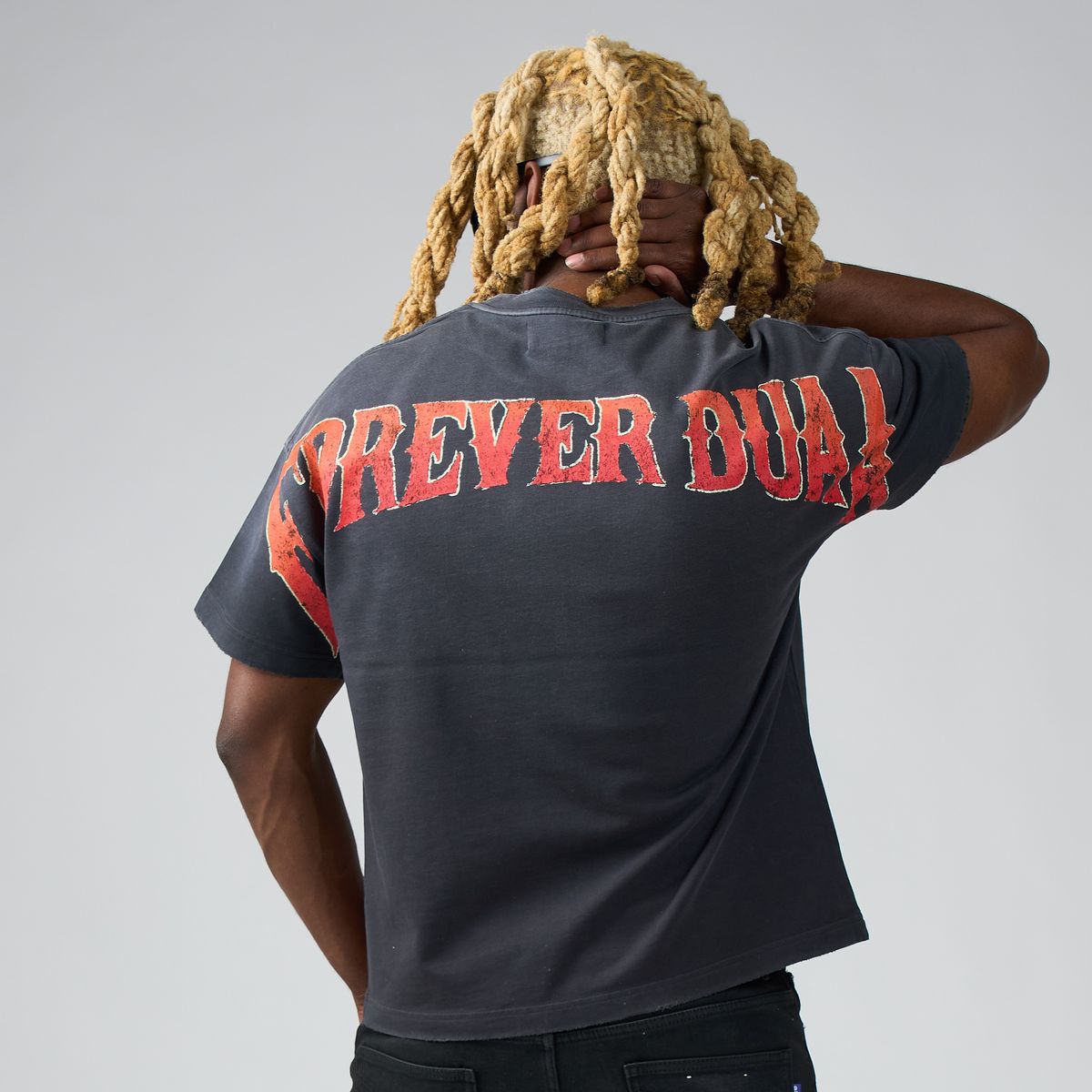 Duaa Panther Tee Black