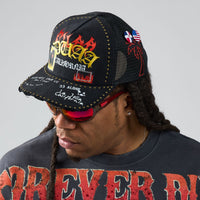 Duaa Stone Hat Black
