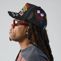 Duaa Stone Hat Black