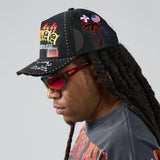 Duaa Stone Hat Black