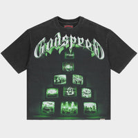 Godspeed Overstimulation Tee Black