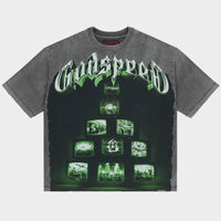 Godspeed Overstimulation Tee Grey