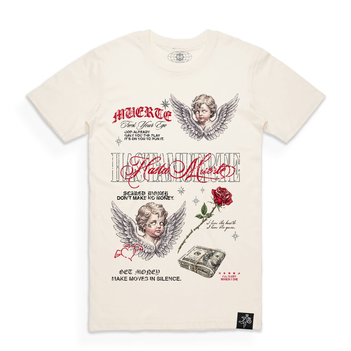 Hasta Muerte Saint of Success Tee Natural