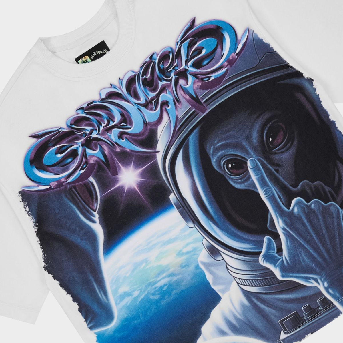 Godspeed First Contact Tee White