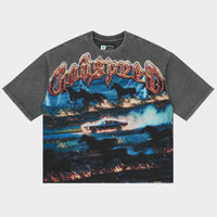 Godspeed Horsepower Tee Grey Wash