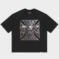 Godspeed Omerta Tee Black