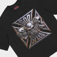 Godspeed Omerta Tee Black