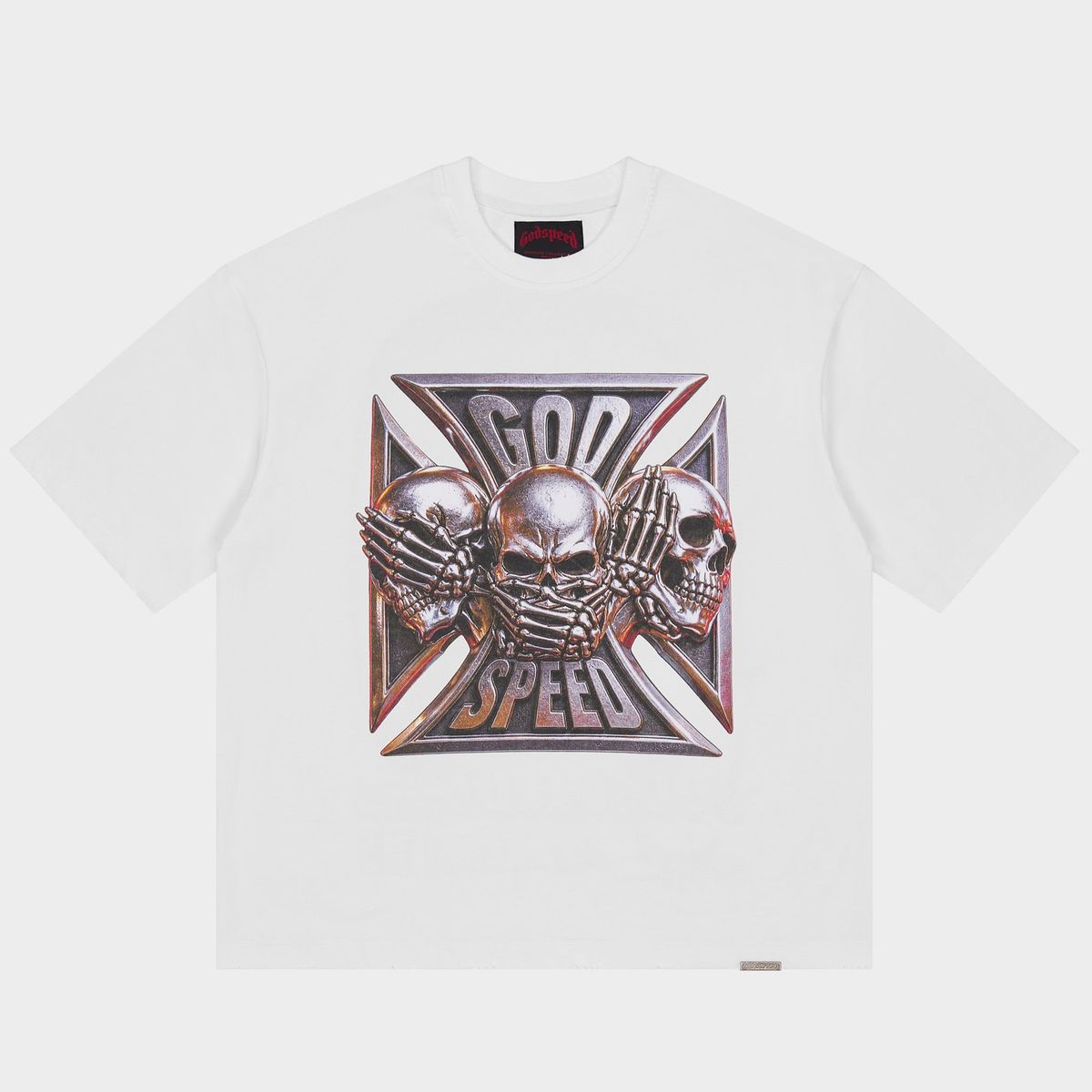 Godspeed Omerta Tee White