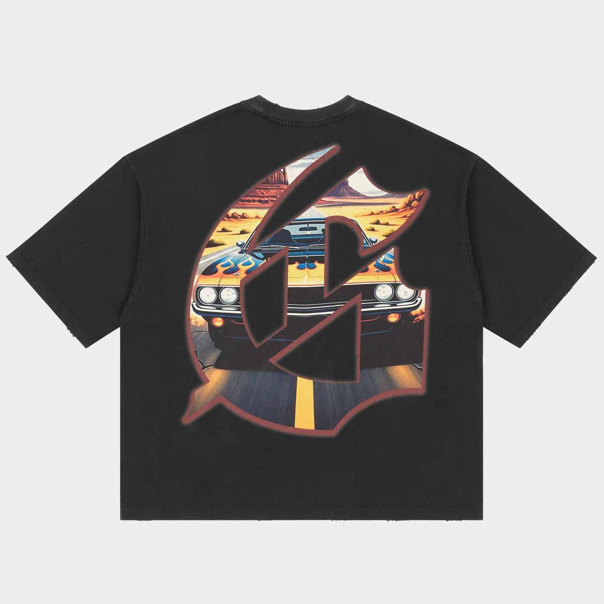 Godspeed On The Run II Tee Black