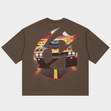Godspeed On The Run Ii Tee Brown