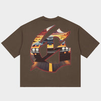 Godspeed On The Run Ii Tee Brown