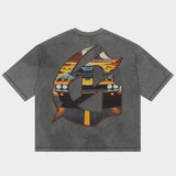 Godspeed On The Run II Tee Grey