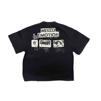 Mixed Emotion 'Stamped' Tee Black