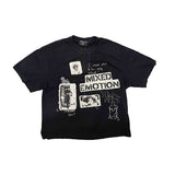 Mixed Emotion 'Stamped' Tee Black