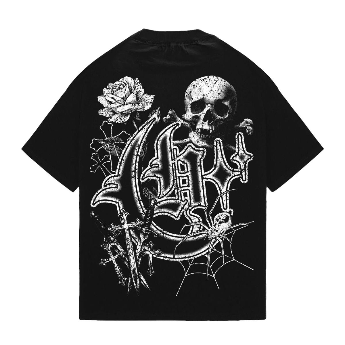 HCC Mob Web Tee Black
