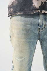 Serenede Pacific Slim Fit Jeans Seafoam Tinted Light Wash