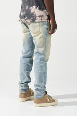 Serenede Pacific Slim Fit Jeans Seafoam Tinted Light Wash