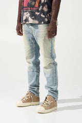 Serenede Pacific Slim Fit Jeans Seafoam Tinted Light Wash
