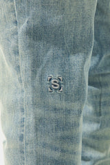 Serenede Vienna Slim Fit Medium Blue Indigo Wash