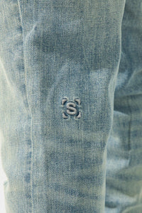 Serenede Vienna Slim Fit Medium Blue Indigo Wash