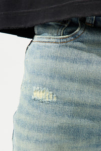 Serenede Agave Slim Fit Jeans Seafoam light wash