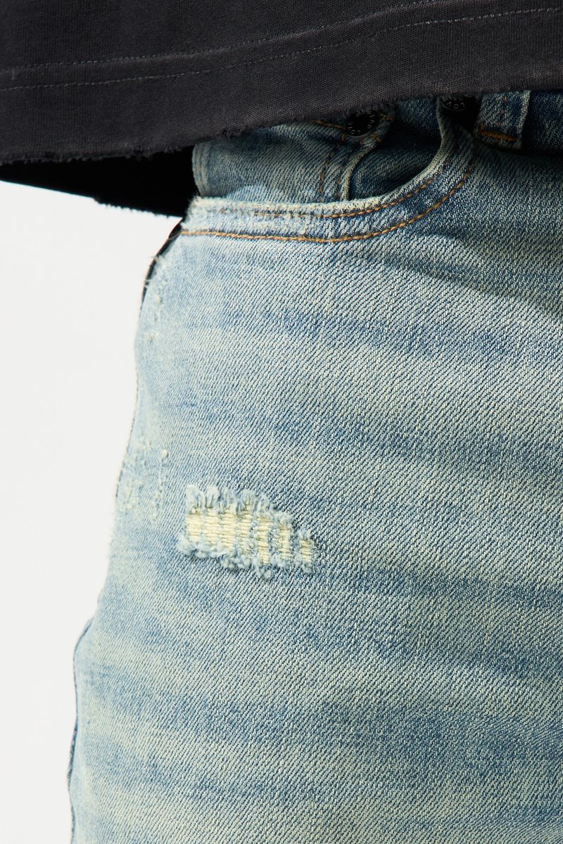 Serenede Agave Slim Fit Jeans Seafoam light wash