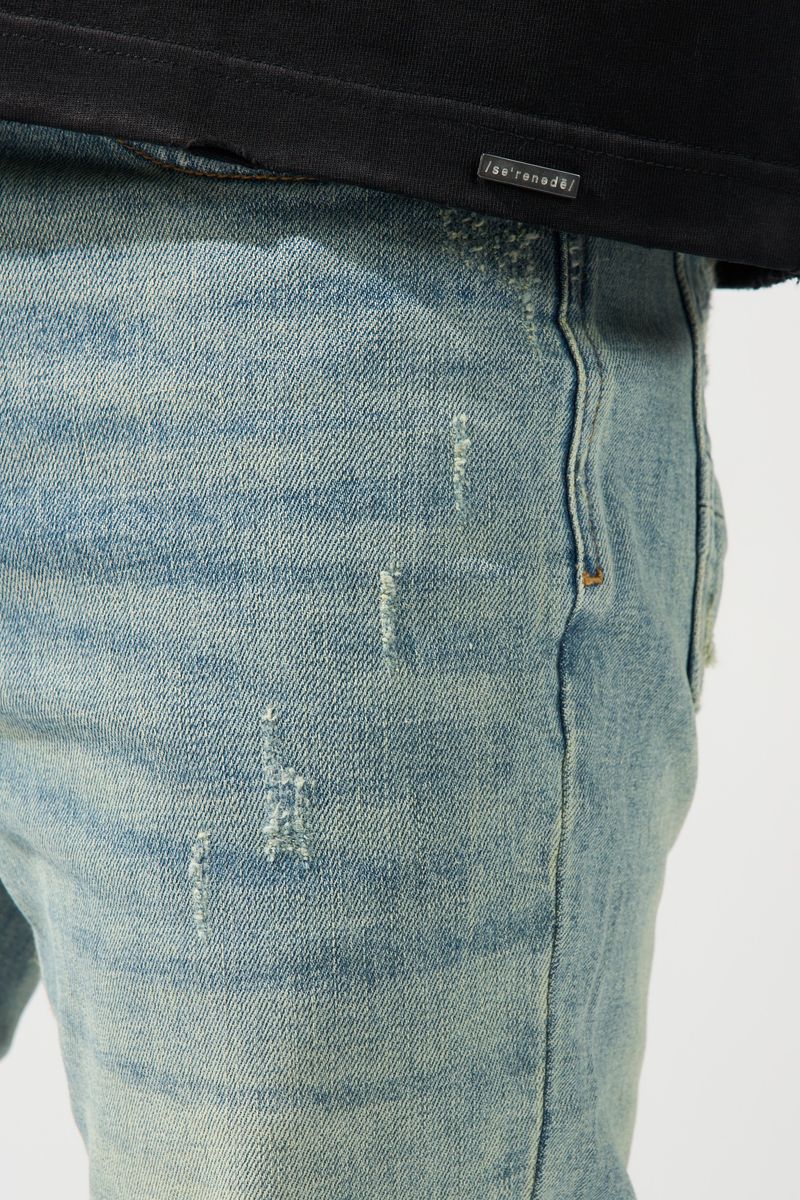 Serenede Agave Slim Fit Jeans Seafoam light wash