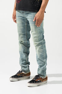Serenede Agave Slim Fit Jeans Seafoam light wash