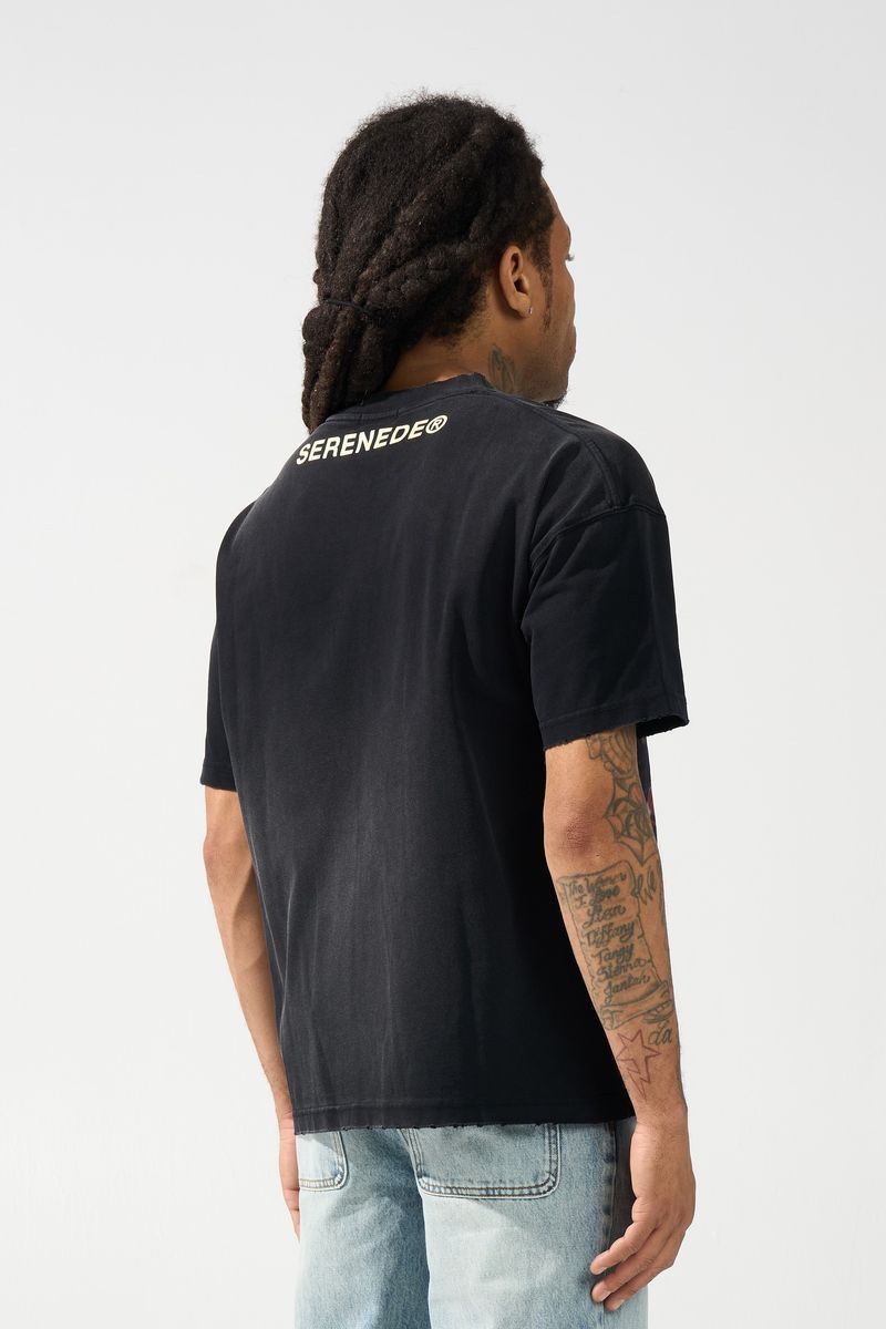Serenede Las Vegas Street Racing Tee Black