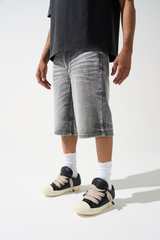 Serenede Titan Denim Shorts Grey Wash