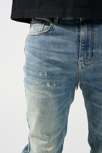 Serenede Vienna Slim Fit Medium Blue Indigo Wash