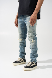 Serenede Vienna Slim Fit Medium Blue Indigo Wash