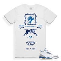 Hasta Muerte Framed Angel Tee White