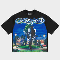 Godspeed Neighborhood Watch Tee Black