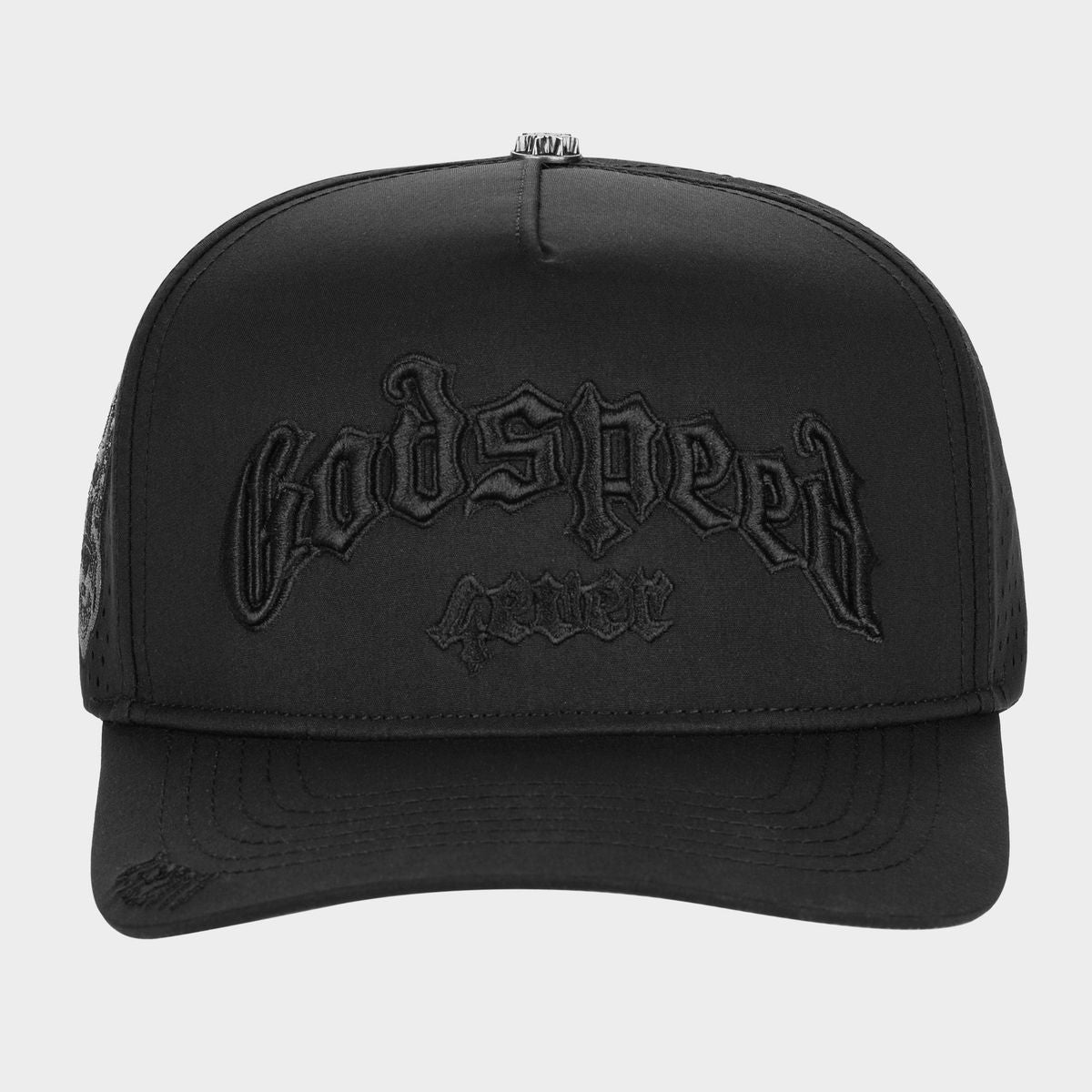 Godspeed OG Logo WaterRessit hat Black