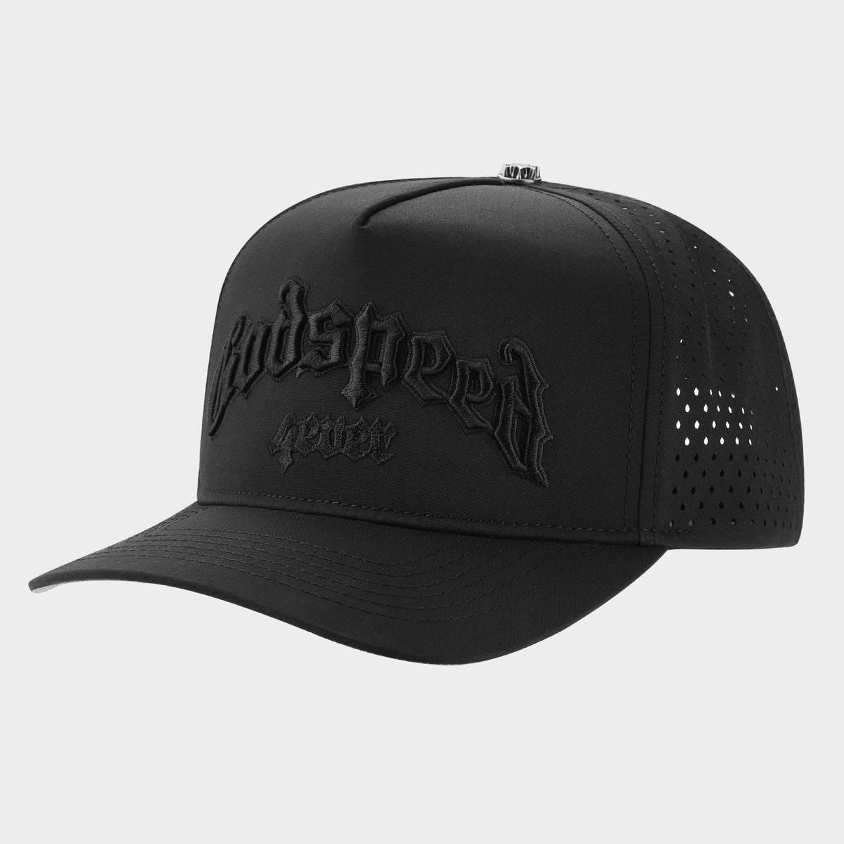 Godspeed OG Logo WaterRessit hat Black