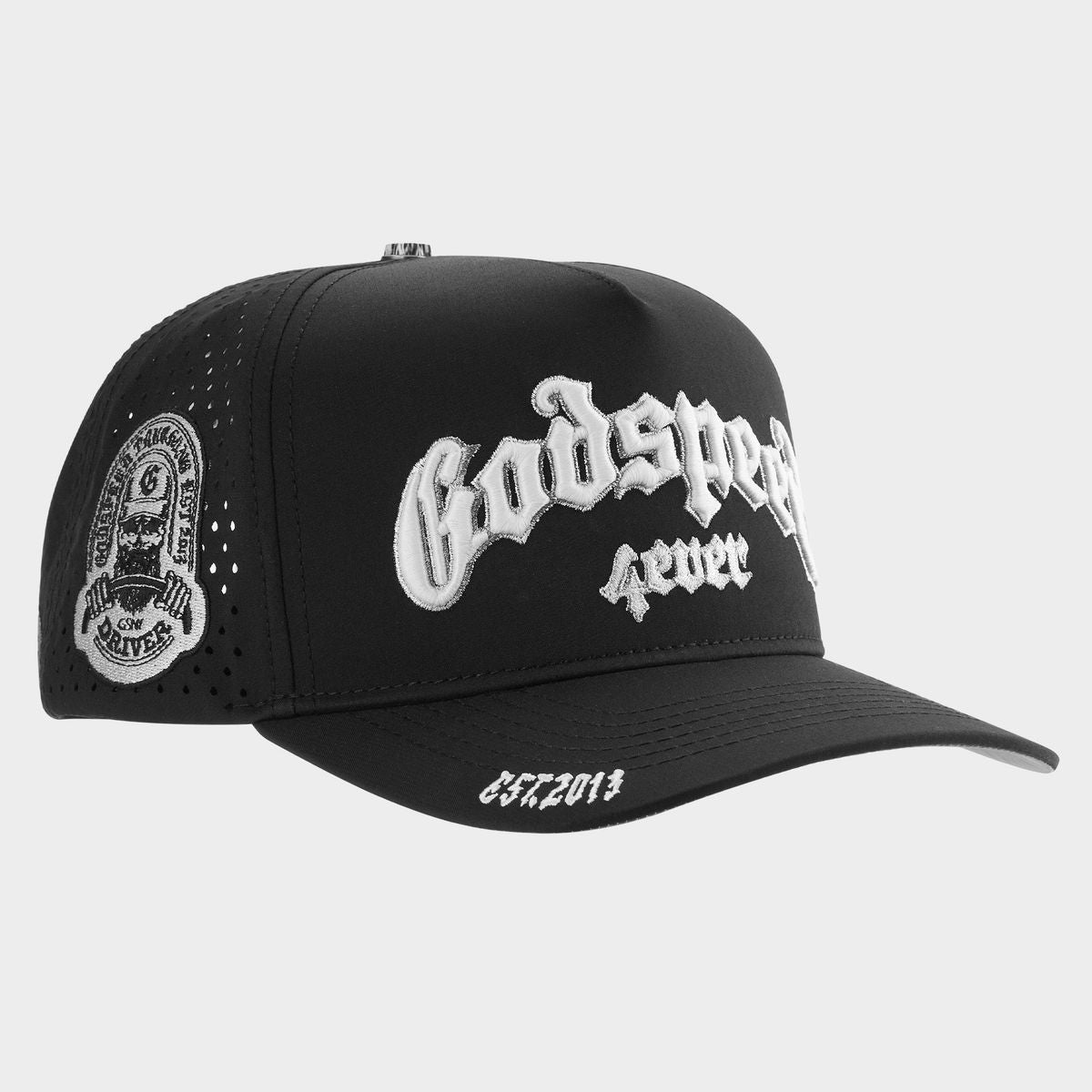 Godspeed OG Logo Water Ressit Hat Black
